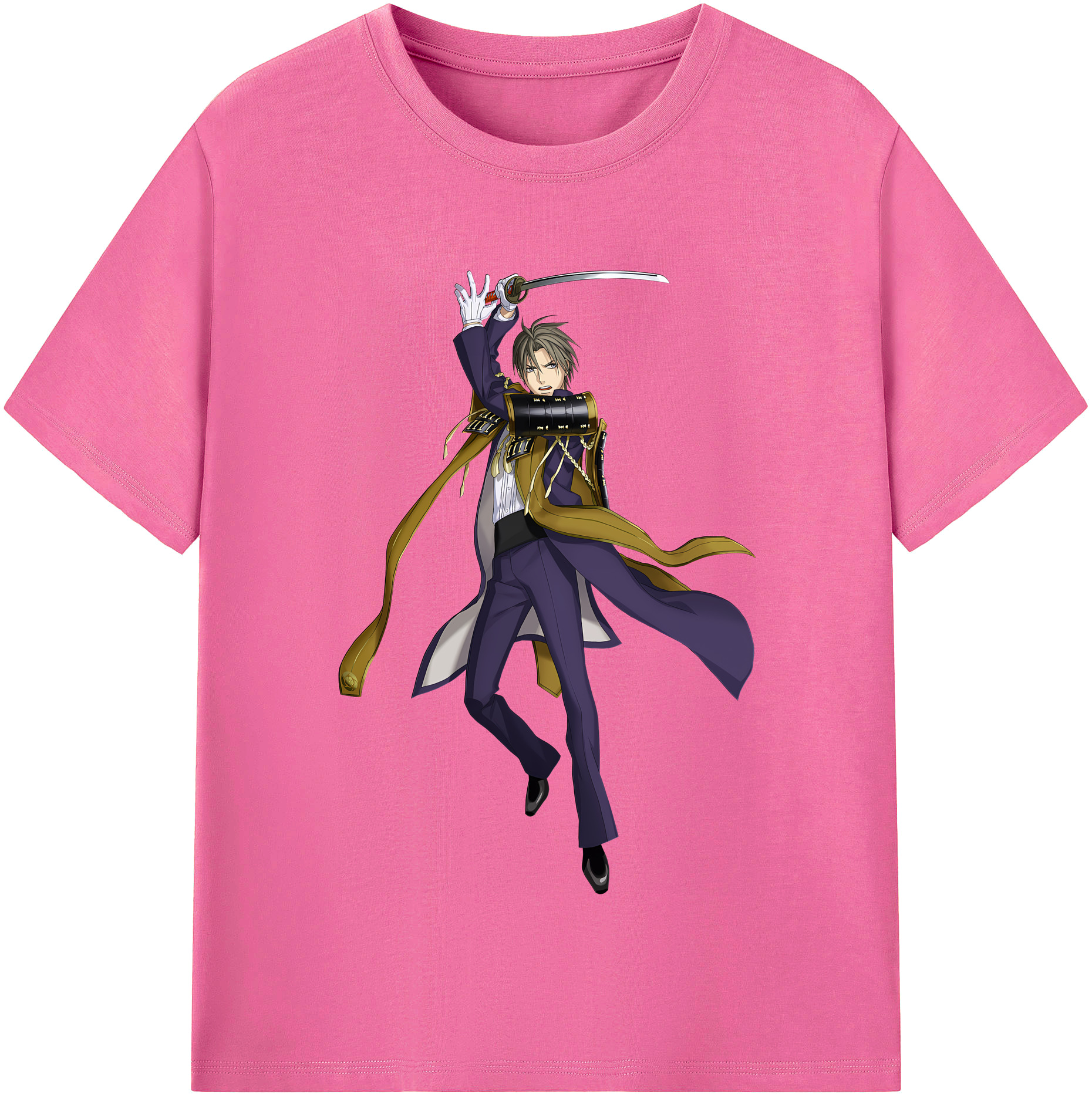 （画像用） 刀剣乱舞 Touken Ranbu レディースカジュアルプリントTシャツ（綿100％）